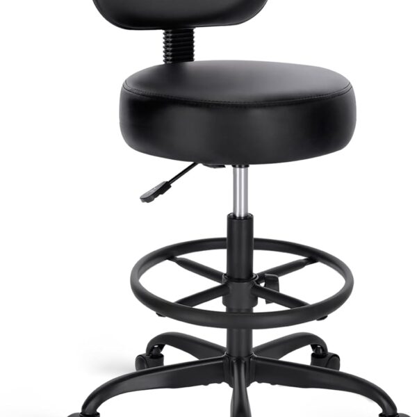 SUPERJARE Drafting Chair with Back