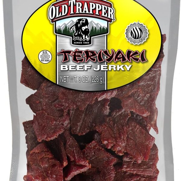 Old Trapper Beef Jerky Teriyaki