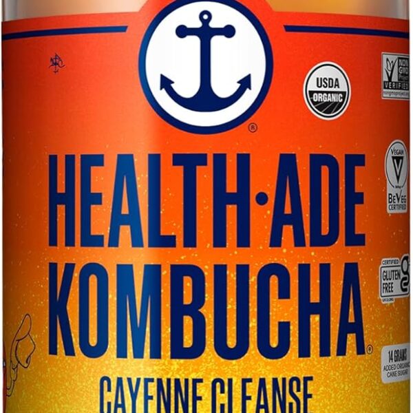 Health-Ade Kombucha Cayenne Cleanse 12-Pack