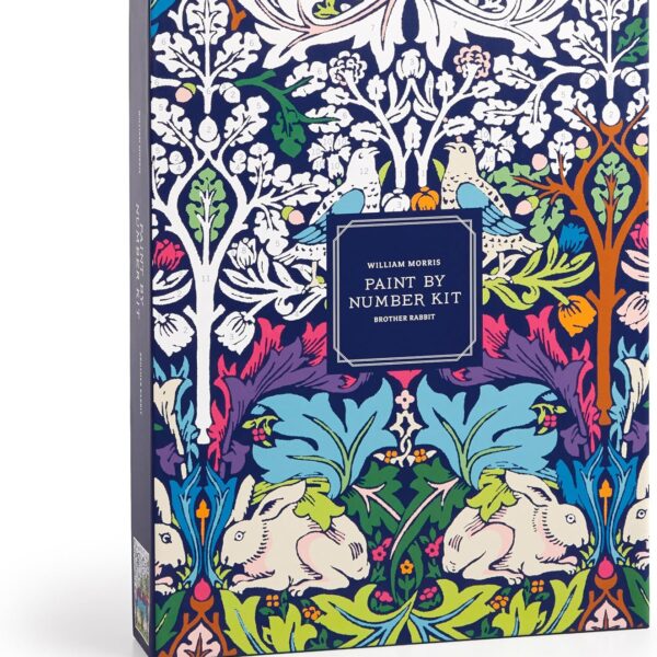 Galison William Morris Paint by Number Kit